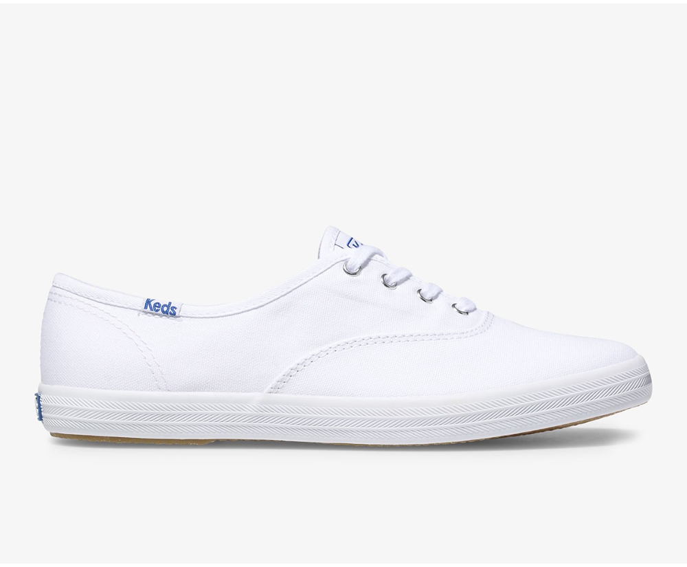 Zapatillas Keds Mujer Blancas - Champion Originals - 784-WXRUDY